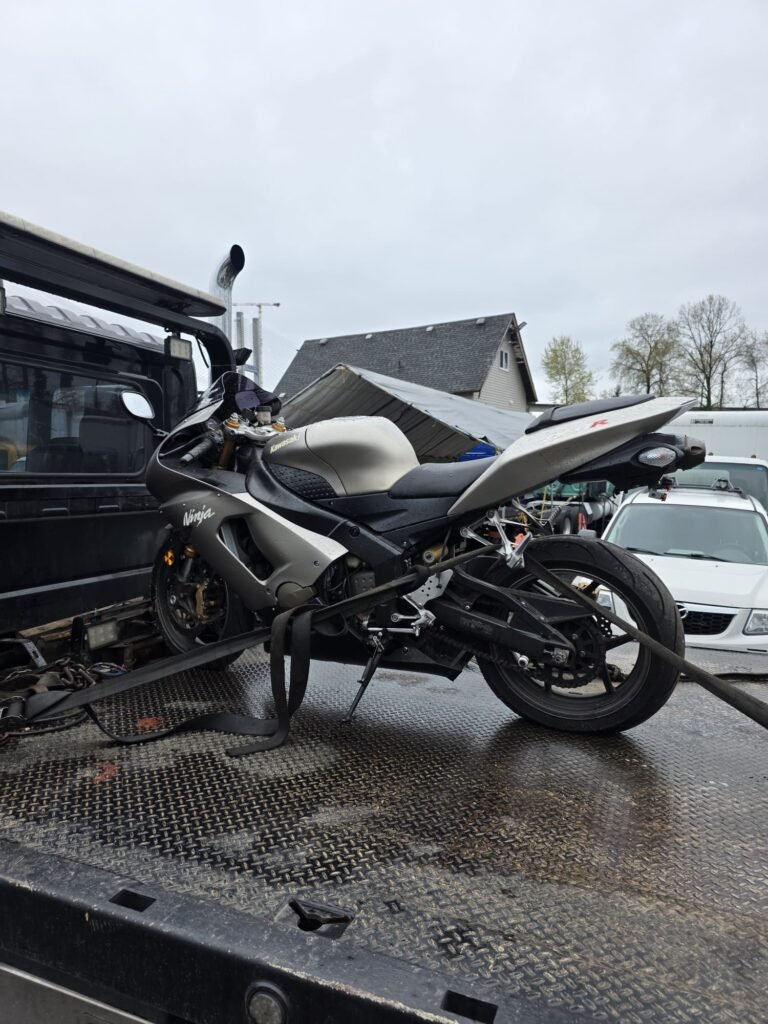 Scrap Motorcycle removal